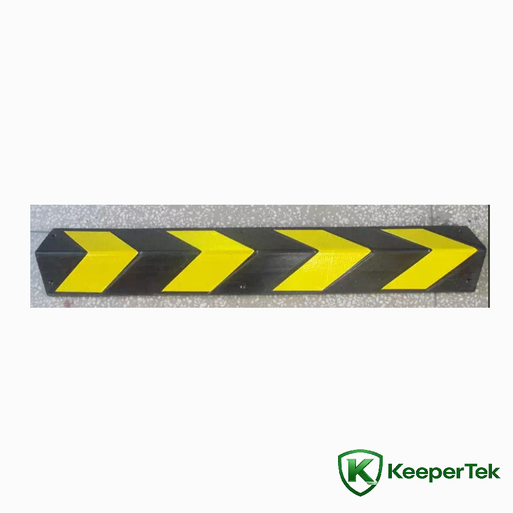 Protector de canto recto de parede de goma de alta calidade KT-CAS21