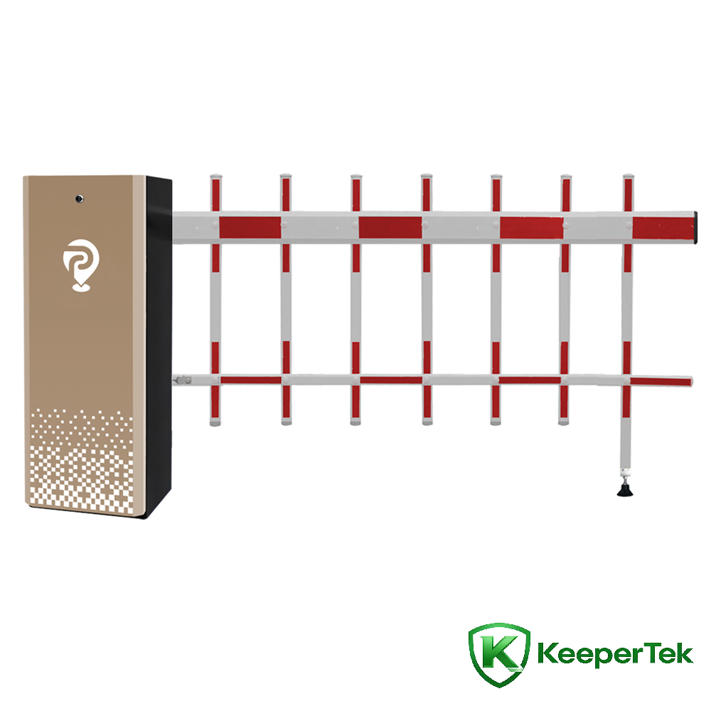 Porta barrera eléctrica con poste de cerca KT-ZYSB18